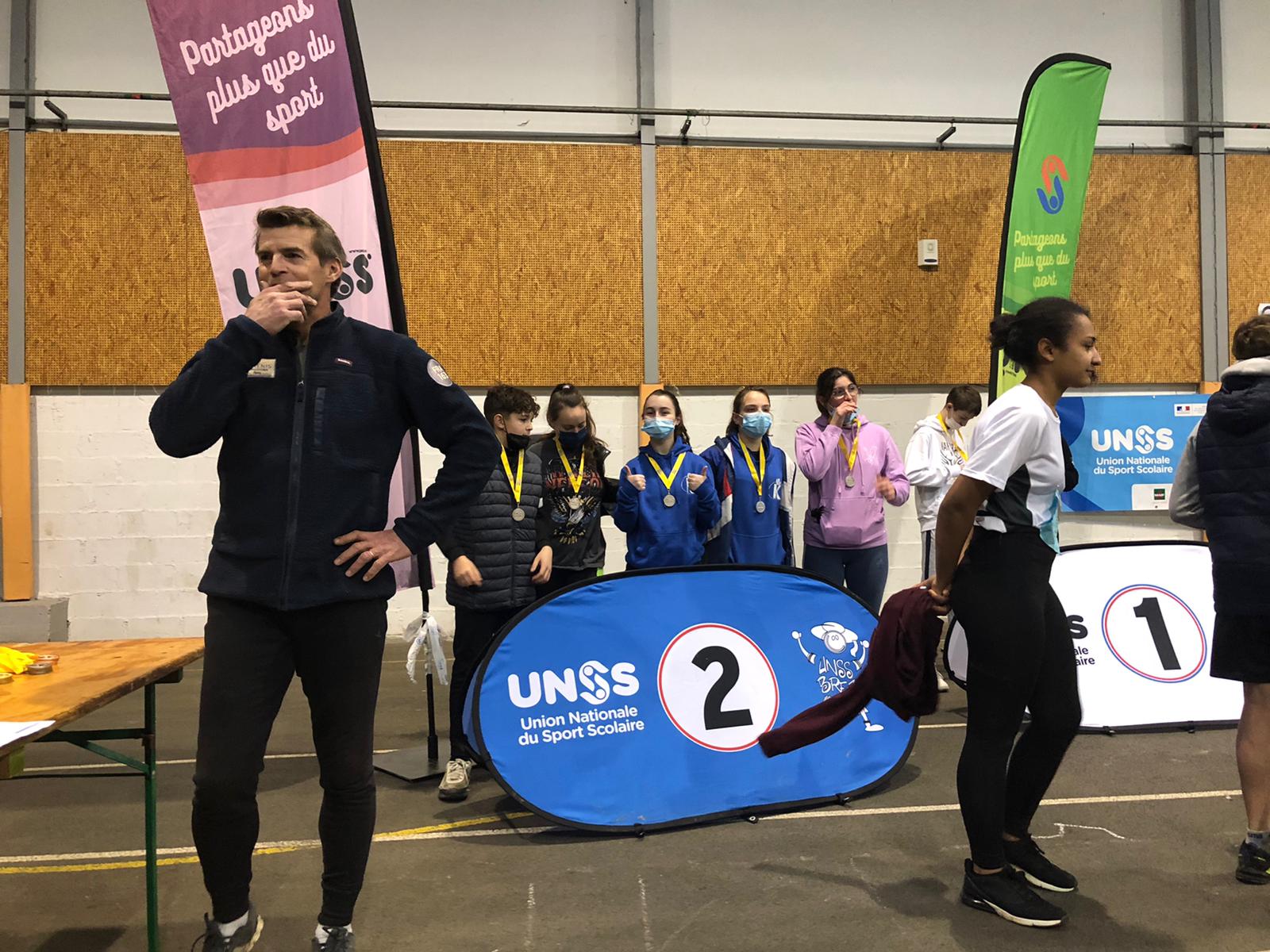 Compétition laser run UNSS 2022 1