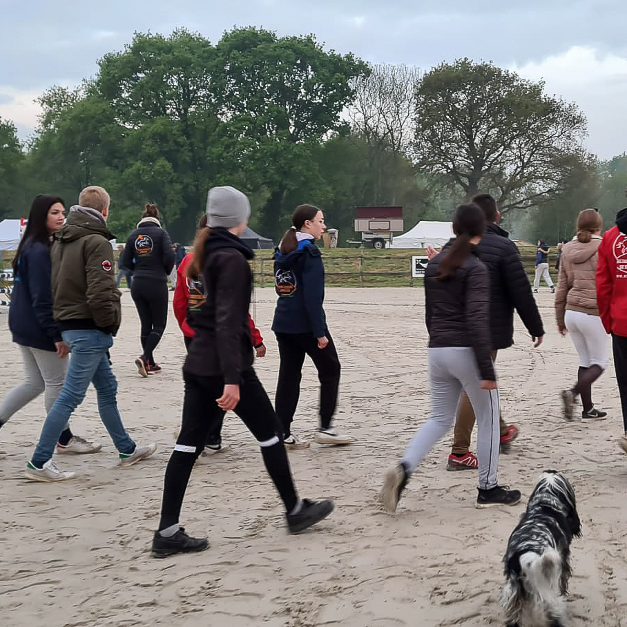 Championnat de Bretagne week end du 24 avril à Lamballe pour les élèves du lycée les cavaliers du centre équestre 2