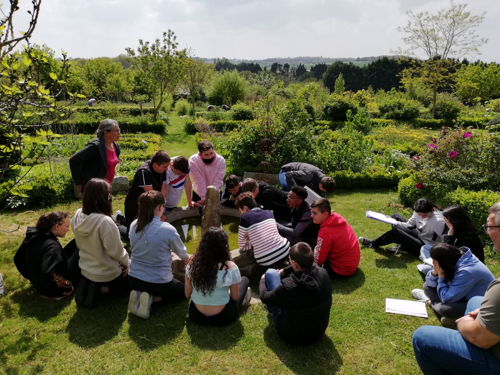 Sortie à herbarius avec les 4ème 1