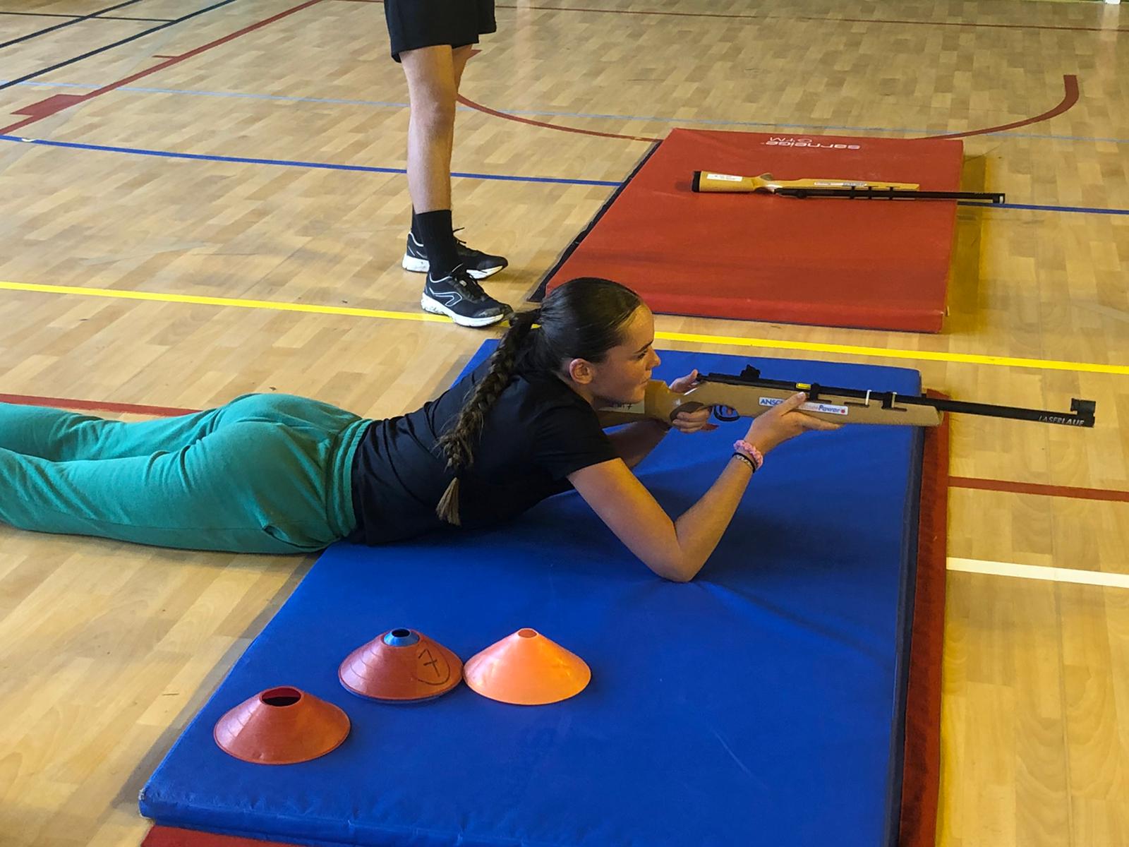 4 élèves du lycée de Kernilien ont participé à une épreuve de biathlon à Tréguier 5